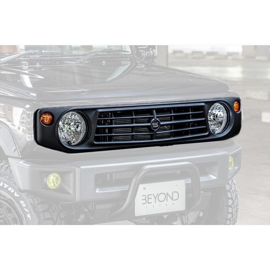 フロントグリル ジムニー ノマド JC74 BEYOND サニーフェイスグリル