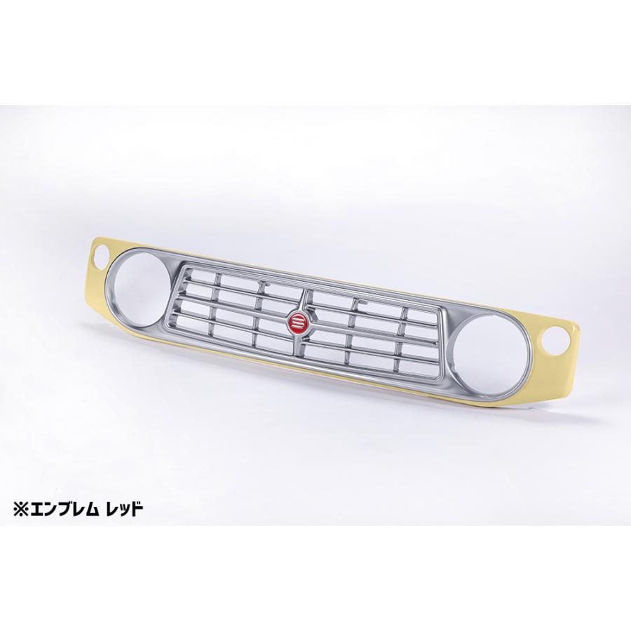 フロントグリル ジムニー JB64 BEYOND シフォンアイボリーメタリック