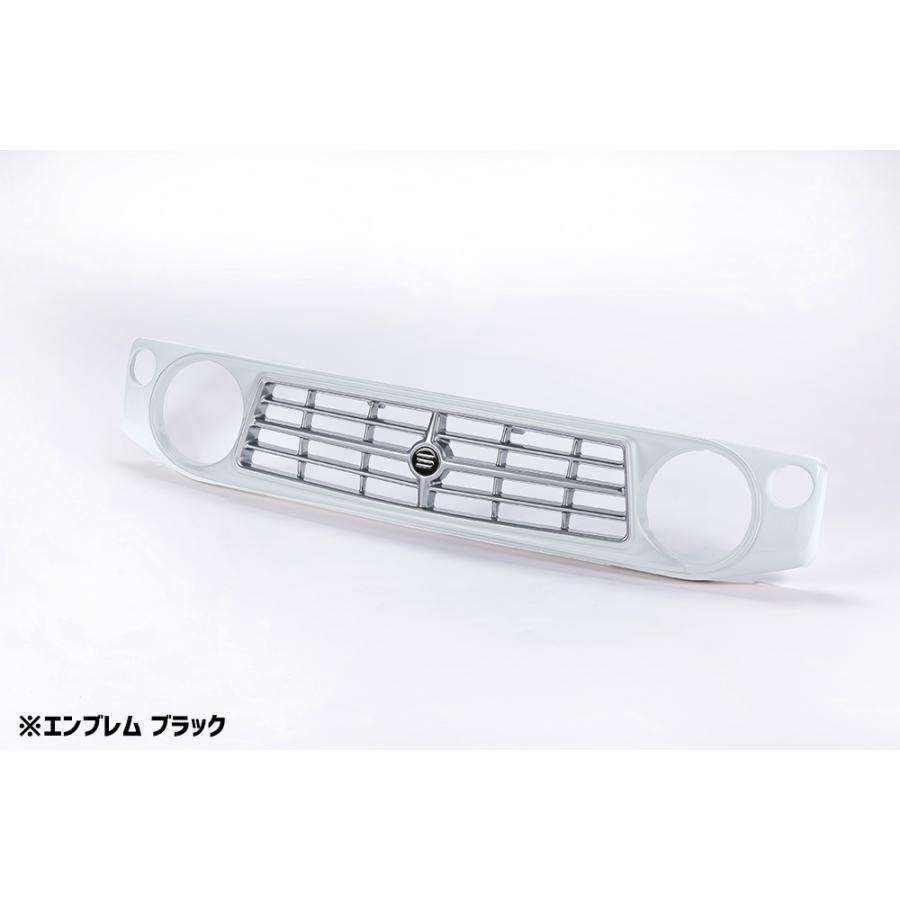 フロントグリル ジムニー ノマド JC74 BEYOND スペリアホワイト 塗装済