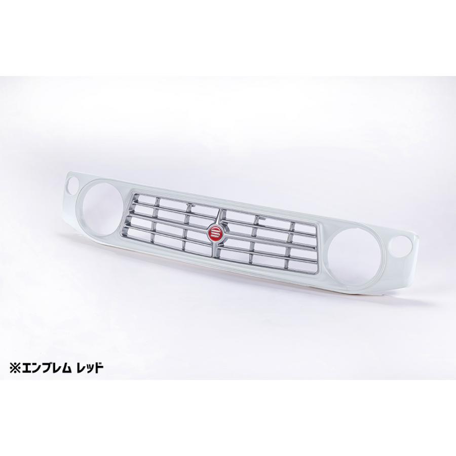 フロントグリル ジムニー ノマド JC74 BEYOND スペリアホワイト 塗装済