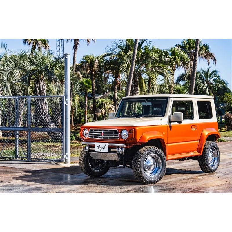 SUZUKI ジムニーフロントグリル 純正色ブルーイッシュブラックパール塗装済み ABSフロントグリル【塗装済み/オーダーカラー/素地ブラック