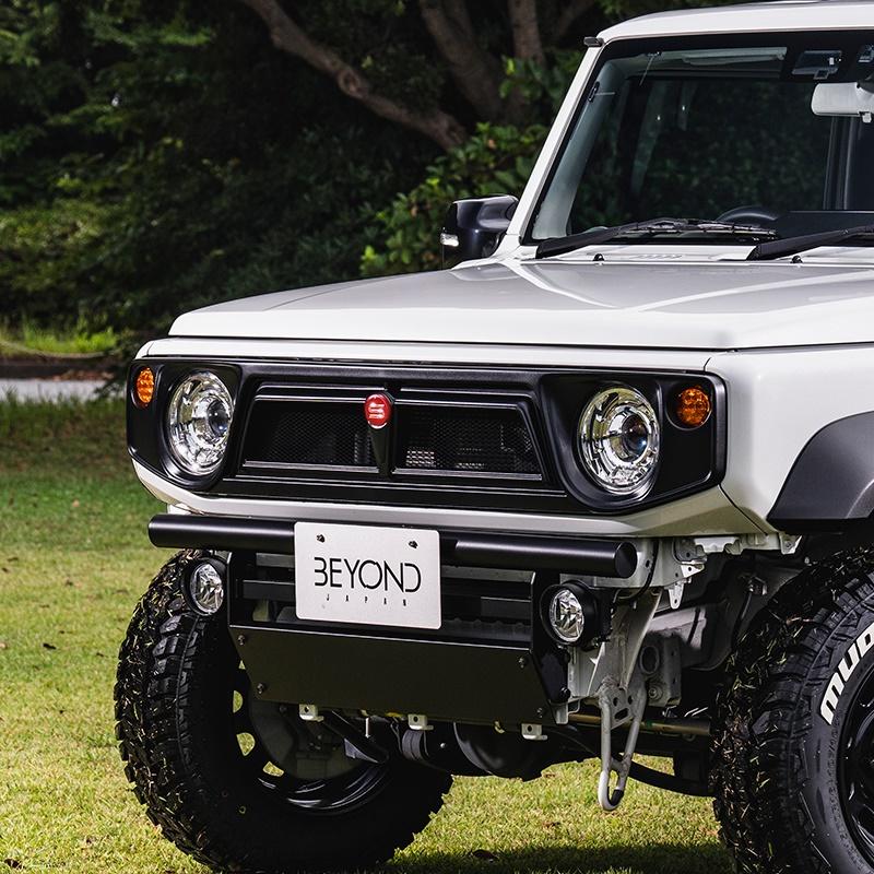 フロントグリル ジムニー JB64 BEYOND 塗装済 CODE19塗り トレノ