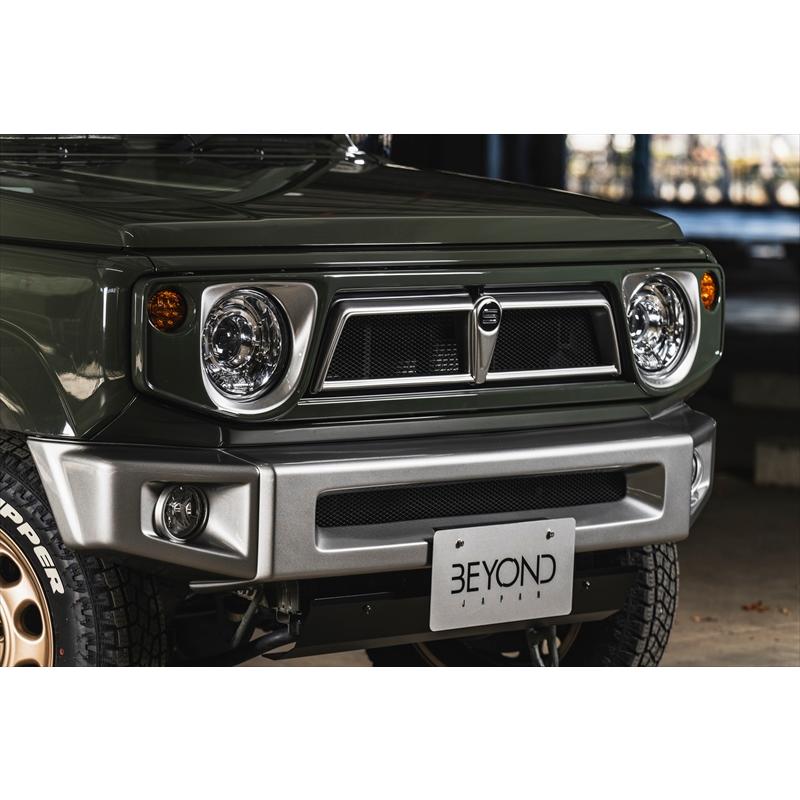 フロントグリル ジムニー ノマド JC74 BEYOND キネティックイエロー