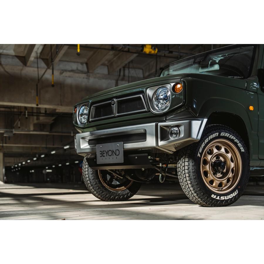 スキッドプレート ジムニー JB64 BEYOND ブラック ショート