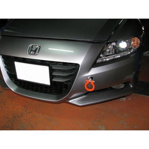 牽引フック フロント 可倒式 CR-Z ZF1 日本製 ホンダ : シートカバー等