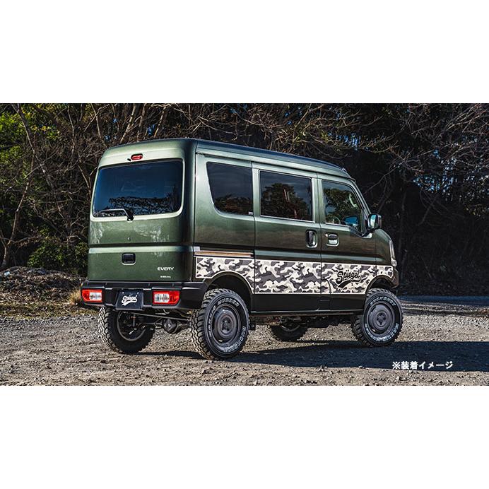 シュピーゲル スポイラー 3点セット ミニキャブバン DS17V 未塗装