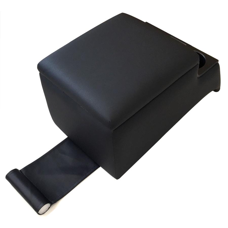 コンソールボックス トラック用 黒 レザー風 アームレスト 収納