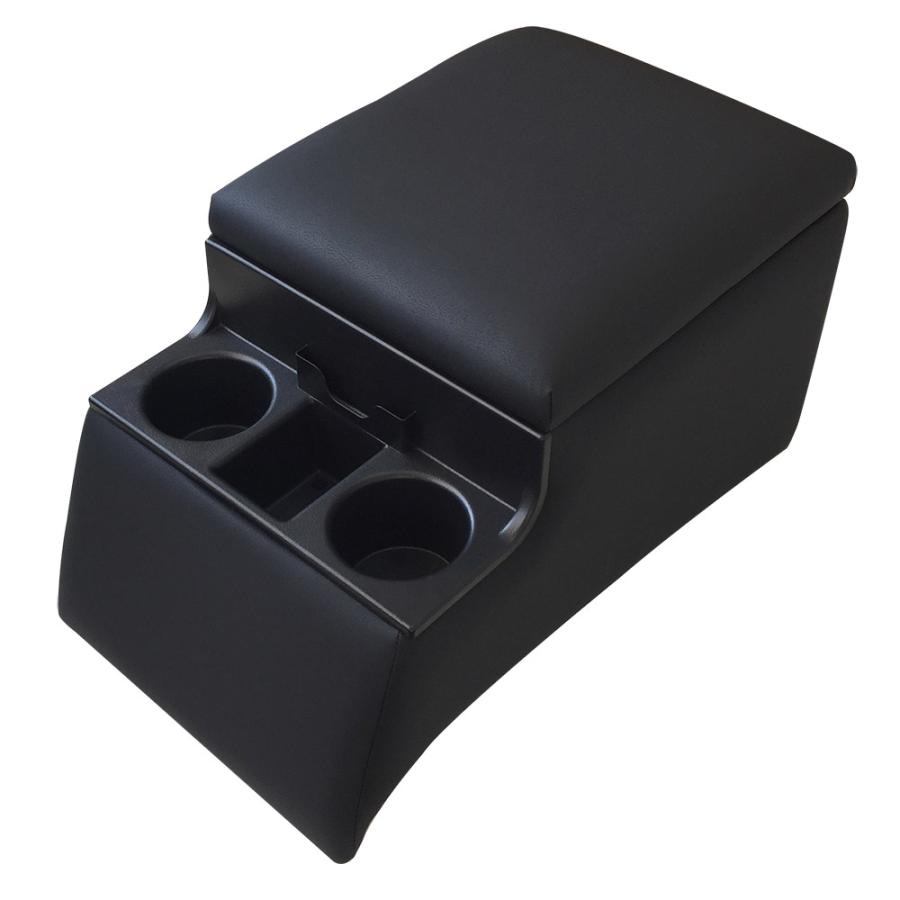 コンソールボックス アトラス 日産 トラック用 黒 レザー風