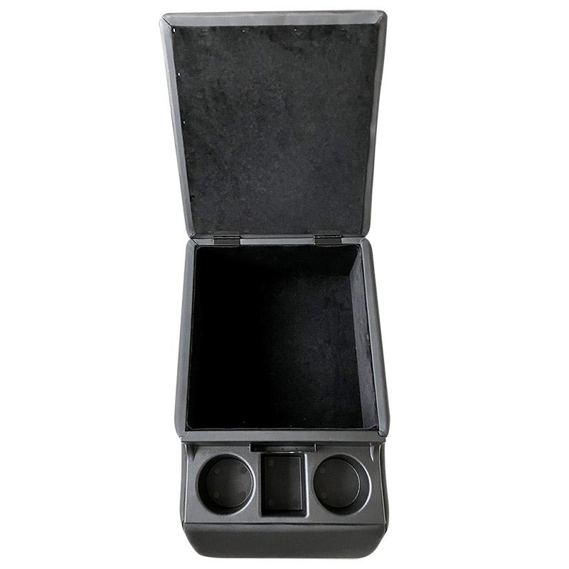 リアシート用コンソールボックス エルグランド 日産 黒 レザー風