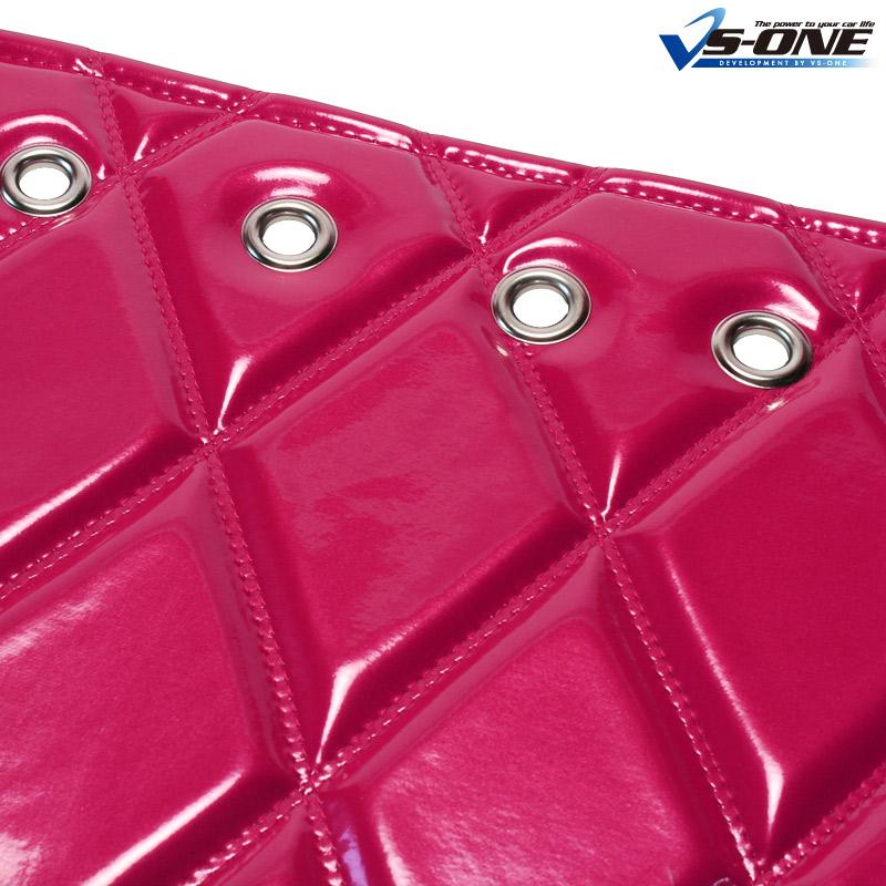 ダッシュボードマット グランドプロフィア エナメル ピンク 車種別