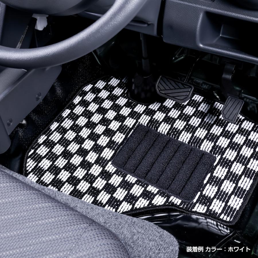 シュピーゲル Kei Keiワークス フロアマット チェック柄 HN12S HN22S