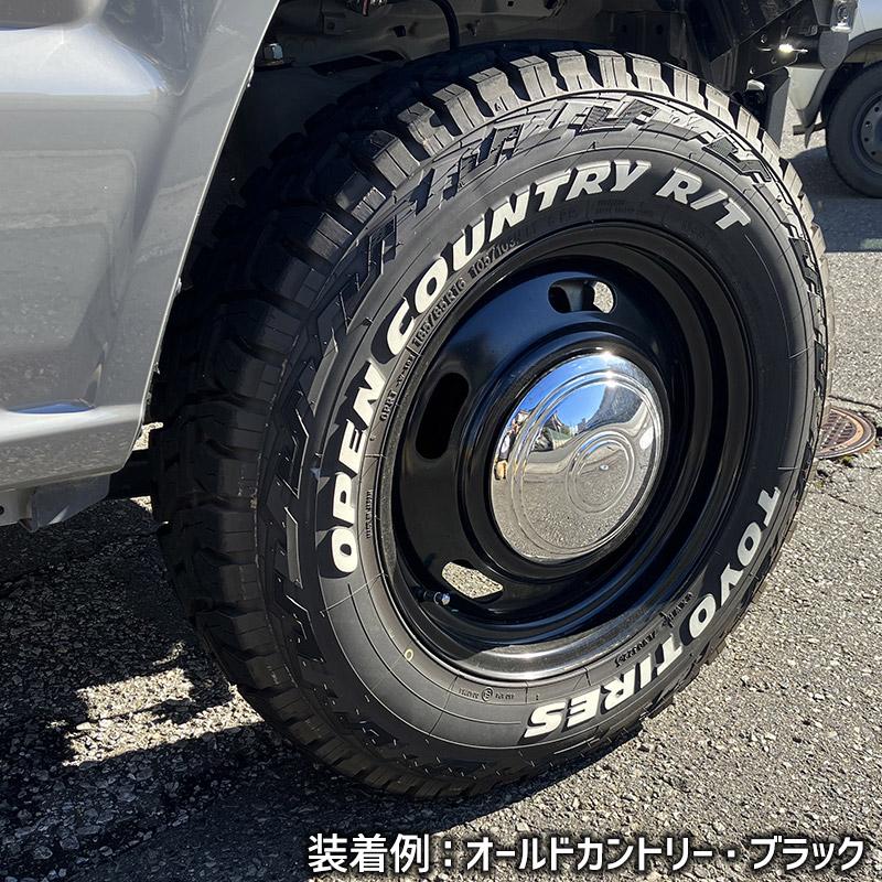 ジムニー ホイール 16インチ 4本セット オールドカントリー JB64 JB23 JA11 JA12 JA22 ホワイト OLD COUNTRY スチール 鉄 ホイール 送料無料 +20 5.5J 139.7 5H｜vs1｜07