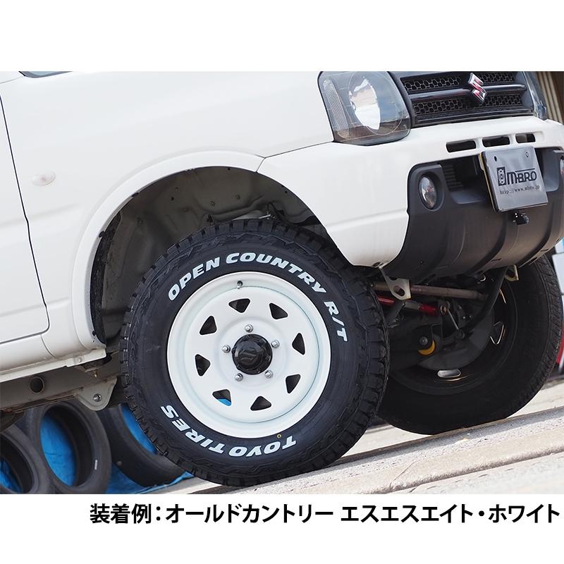 ジムニー ホイール 16インチ オールドカントリー 4本 タイヤ付き ジムニー ホイール 16インチ オールドカントリー 4本 タイヤ付き