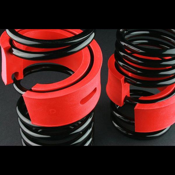 ワゴンRMH22S ダウンサス組み込み済みラバースペーサー スプリングゴム 付き ラバースペーサー スプリングゴム 12mm 汎用 : シートカバー等カー