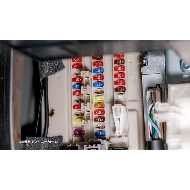 ヒューズ ミライース LA300S Spiegel X ICE FUSE 室内グローブBOX裏 ダイハツ Spiegel メール便対応