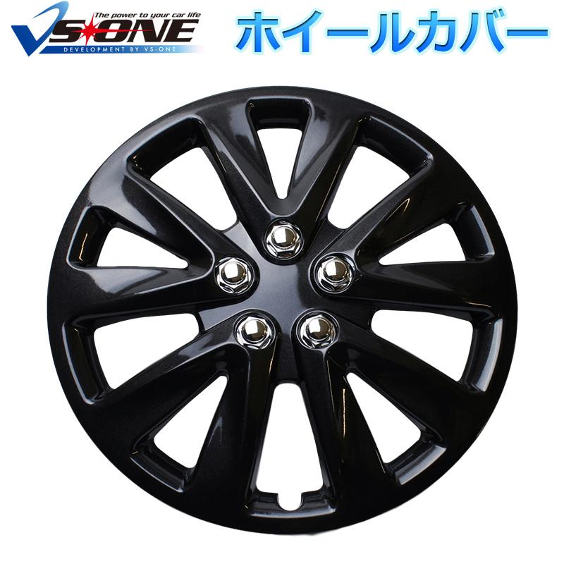 ベンプラ ブーニー 15インチ ホイールカバー 4枚セット ハイエース ホイールカバー 15インチ 4枚 ハイエース (ダークガンメタ) ホイール