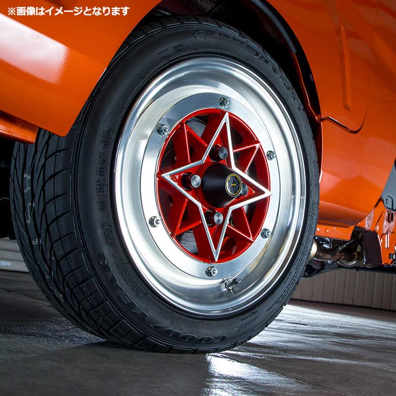 アルミホイール スターシャーク 4本セット タイヤ付き アルミホイール スターシャーク 4本セット タイヤ付き