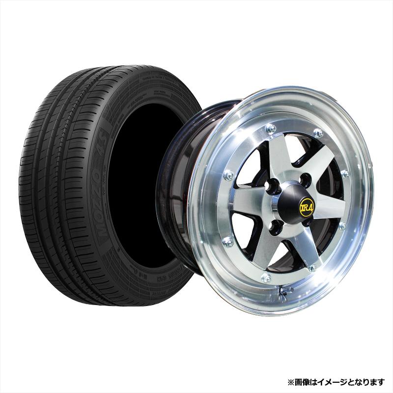 アルミホイール ロンシャン XR4 4本セット タイヤ付き ライフ シルバー 