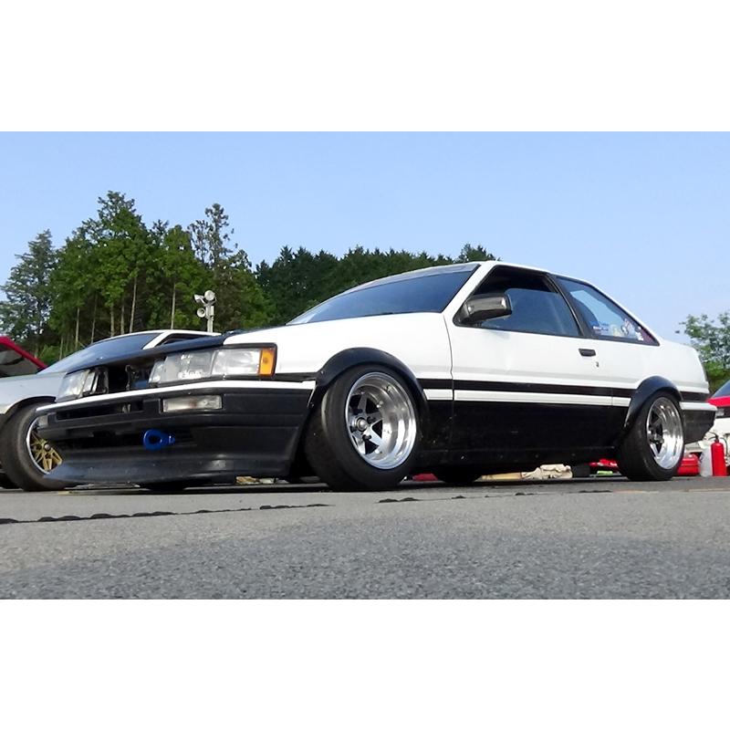 アルミホイール ロンシャン 3ピース XR4 2本 14×8J -13 PCD114.3 4H