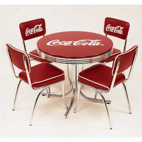 コカコーラ ローテーブル ダイナー カフェ バー  机 Coca-Cola コカ・コーラ グッズ｜vs66｜02