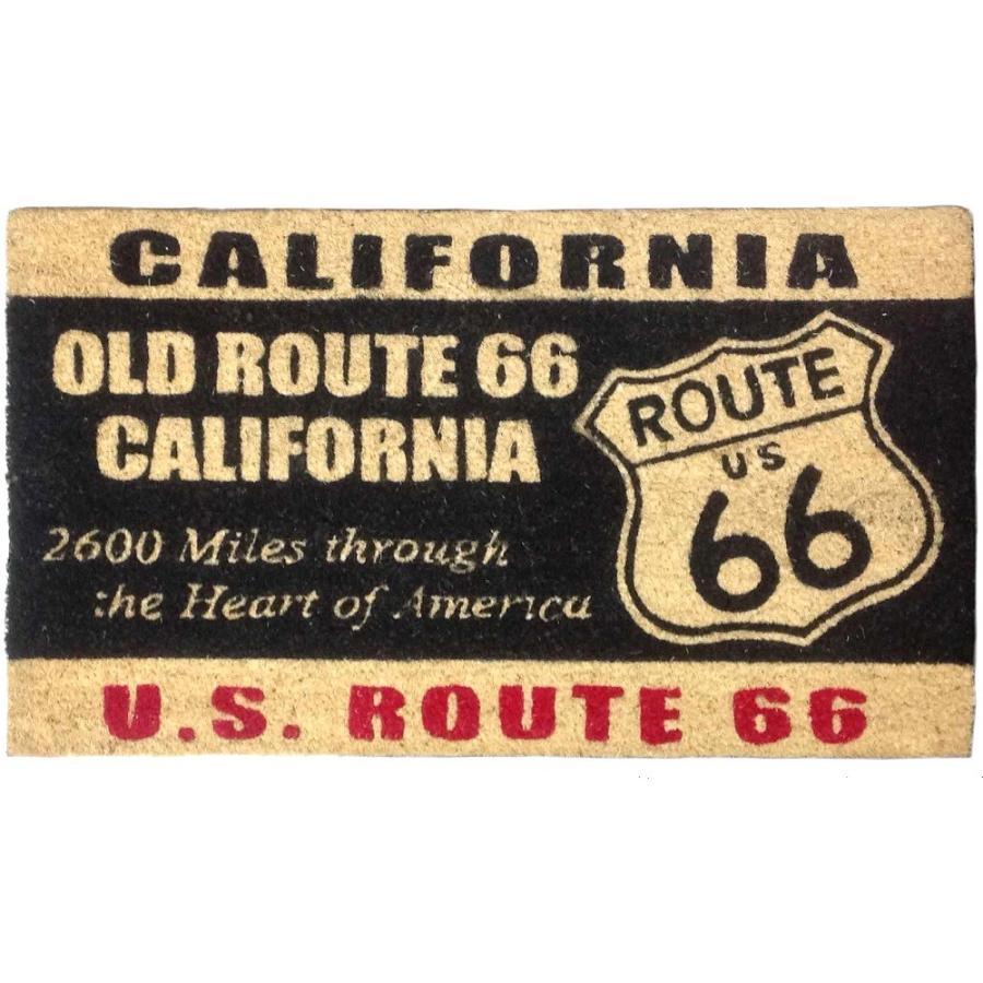 アメリカン ココマット 玄関マット California U S Route66 ルート66 世田谷ベース コイヤーマット 屋外マット アメリカン雑貨 Cr 9553 アメリカン雑貨vs66 通販 Yahoo ショッピング