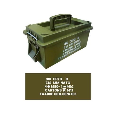 アメリカン アモボックス カーキ (ARMY アーミー) アーモボックス AMMO BOX 収納ボックス ツールケース アメリカン雑貨 アメリカ 雑貨 世田谷ベース グッズ｜vs66