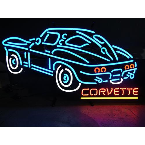 アメリカン ネオンサイン New Corvette 世田谷ベース ニュー 住宅設備 コルベット アメ車 ガレージ Diy 工具 車 看板 ネオン サイン 店舗 お店 世田谷ベース インテリア Sho Neon Corvette アメリカン雑貨vs66