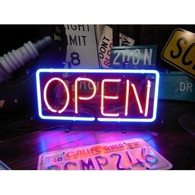 肌触りがいい アメリカン ネオンサイン Open Mサイズ オープン 看板 ネオン サイン 店舗 お店 国内配送 Homeofmalones Com