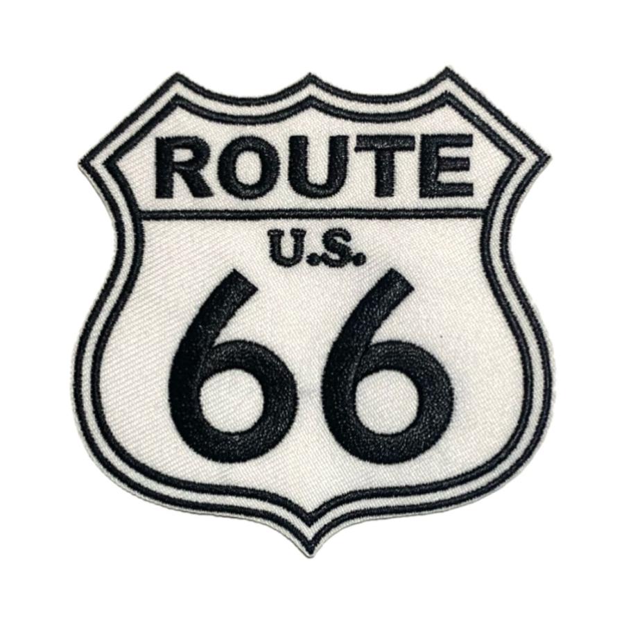 アメリカン アイロン ワッペン Route66 ルート66 ホワイト 世田谷ベース Wp R66 W アメリカン雑貨vs66 通販 Yahoo ショッピング