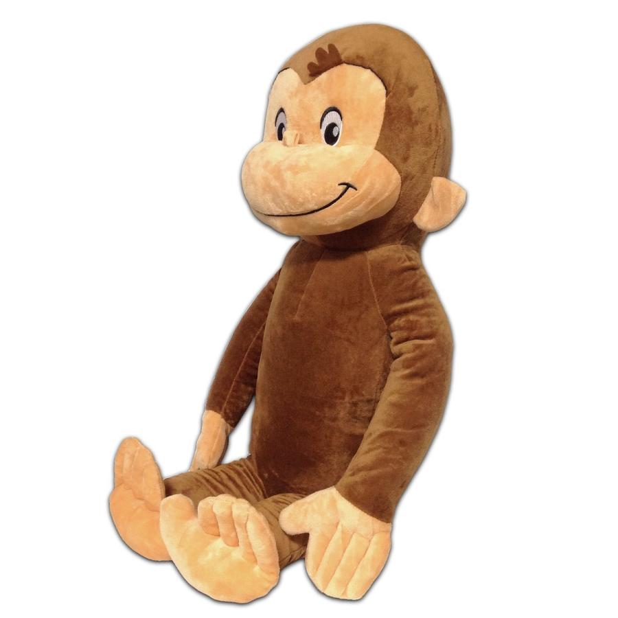 Curious George キュリアスジョージ 60cm 特大 ぬいぐるみ プラッシュ おさるのジョージ Nhk キャラクター グッズ マスコット 雑貨 かわいい 103 Cj 60cm キャラクター専門店 Vs66 Cartoon 通販 Yahoo ショッピング