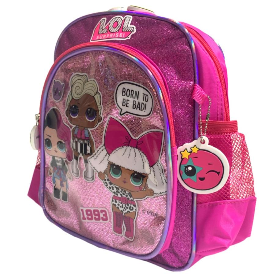 日本未発売モデル 新品未使用品 L O L サプライズ おしゃれ かわいい デイパック ポーチつき リュックサック 個性的 女の子 定番 L O L サプライズ