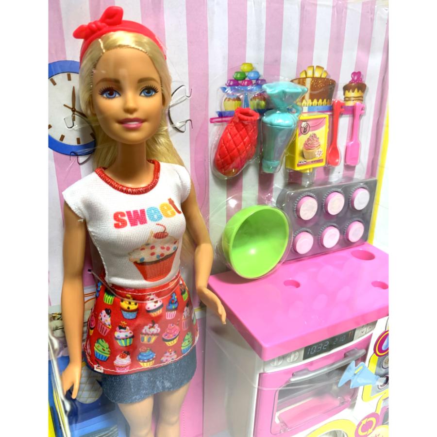 Barbie バービー オーブン プレイセット 人形 フィギュア ケーキ グッズ おもちゃ かわいい おしゃれ 女の子 プレゼント ギフト 131 P キャラクター専門店 Vs66 Cartoon 通販 Yahoo ショッピング