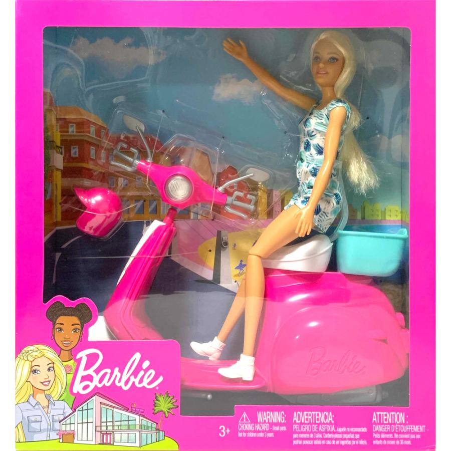 Barbie バービー ドール バイクセット 人形 フィギュア グッズ おもちゃ かわいい おしゃれ 女の子 プレゼント ギフト 131 Gbk85 キャラクター専門店 Vs66 Cartoon 通販 Yahoo ショッピング