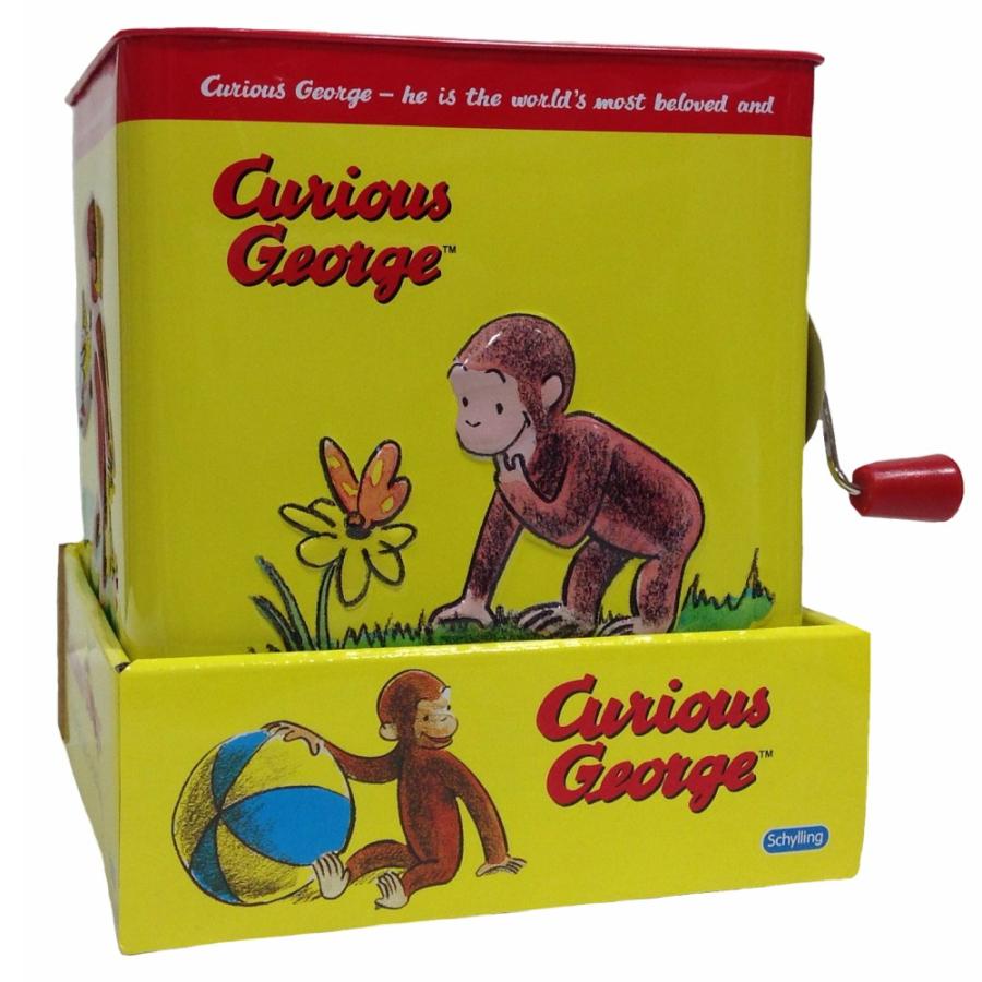 おさるのジョージ キュリアス ジョージ オルゴール びっくり箱 玩具 Toy おもちゃ 子供用 キッズ コレクション プレゼント ギフト 871 キャラクター専門店 Vs66 Cartoon 通販 Yahoo ショッピング
