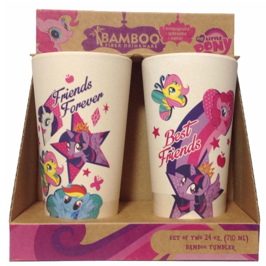 マイリトルポニー バンブー タンブラー 2p セット コップ 食器 生活雑貨 Mylittlepony Mlp グッズ アメキャラ かわいい ギフト プレゼント キャラクター専門店 Vs66 Cartoon 通販 Yahoo ショッピング