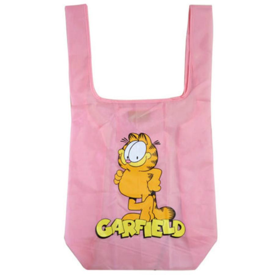 Garfield ガーフィールド ショッピングバッグ ピンク エコバッグ サブバッグ 猫 グッズ かわいい スーパー コンビニ Gf 002 Pk キャラクター専門店 Vs66 Cartoon 通販 Yahoo ショッピング