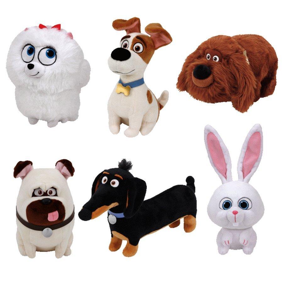 Ty ビーニーベイビーズ Pets ペット ぬいぐるみ Mサイズ 6体セット マックス デューク ギジェット バディ メル スノーボール 映画 グッズ Pets M 6set キャラクター専門店 Vs66 Cartoon 通販 Yahoo ショッピング