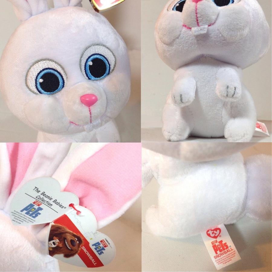 Pets ペット Ty Mサイズ ぬいぐるみ スノーボール マスコット プラッシュ 子供用 キッズ 映画 キャラクター 動物 グッズ Pets M Snowball キャラクター専門店 Vs66 Cartoon 通販 Yahoo ショッピング