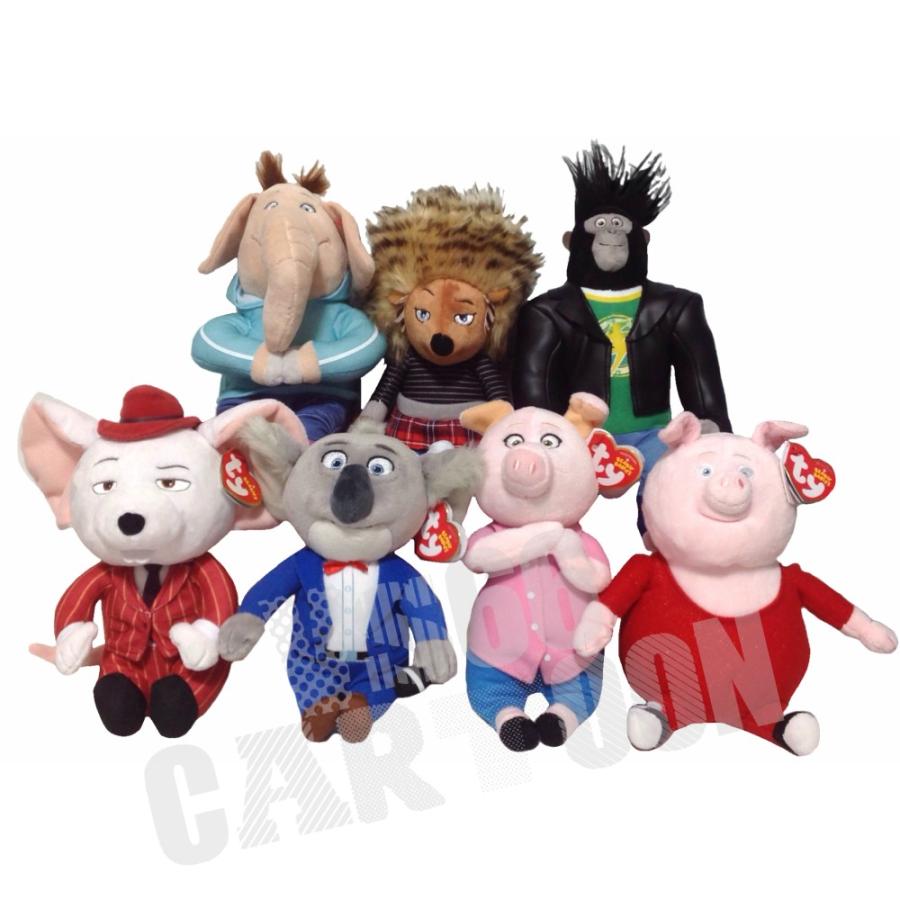Sing シング Ty ぬいぐるみ マイク マスコット プラッシュ 子供用 キッズ 映画 キャラクター 動物 グッズ プレゼント ギフト Sing Mike キャラクター専門店 Vs66 Cartoon 通販 Yahoo ショッピング