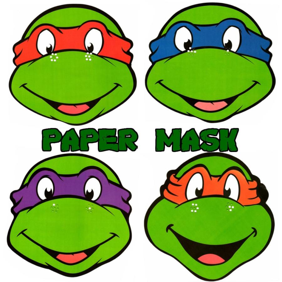 ミュータント ニンジャ タートルズ ペーパーマスク 4pセット Turtles Tmnt グッズ Tmnt Mask キャラクター専門店 Vs66 Cartoon 通販 Yahoo ショッピング