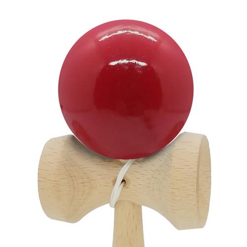 【送料無料(定形外発送)】けん玉　MY-KENDAMA　オリジナル　MKV-10　Pearl Luster　パール光沢塗装　赤色　レッド　自然木　標準サイズ｜vsbigfield｜02