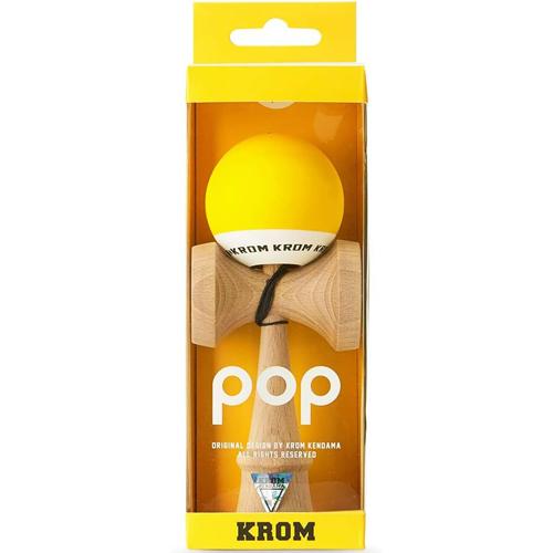 【送料無料】　けん玉　KROM pop　POP-YELLOW　クロムポップ　ビーチ　イエロー　つや消し｜vsbigfield｜04