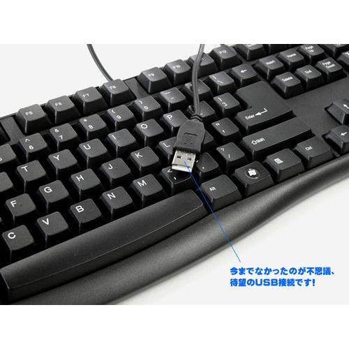 USB英語キーボード ACK-230U-EB ブラック｜vshopu｜05