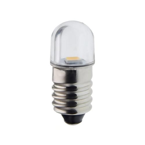 LED豆電球 DC6V 電球色 透明カバー付き 口金サイズE10 : ショップユー
