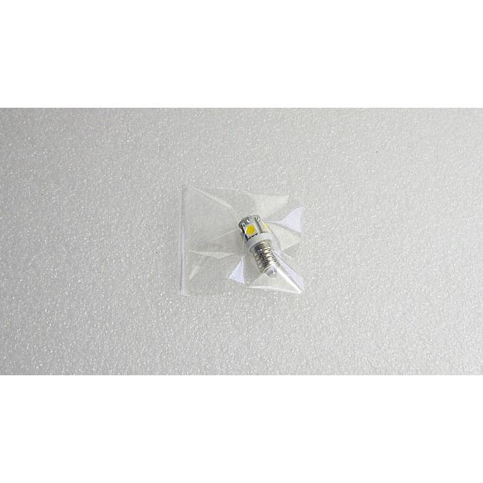 LED豆電球 DC4.5V 電球色 5LED 口金サイズE10 : ショップユー