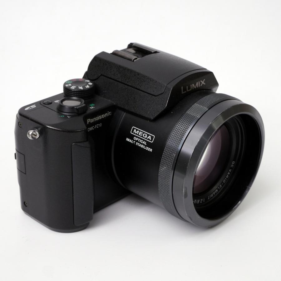 LUMIX 【中古】Panasonic DMC-FZ10 ブラック : ショップユー本店