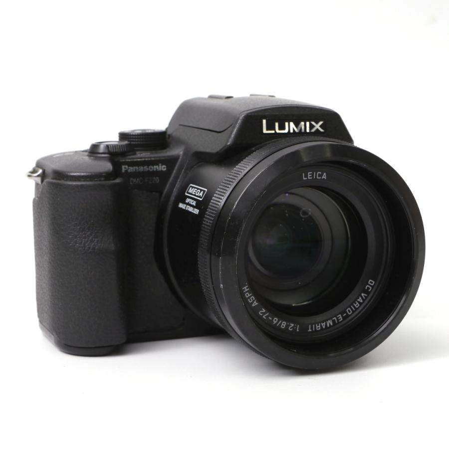 LUMIX 【中古】Panasonic DMC-FZ20 ブラック（グリップ補修済み品