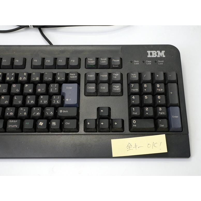 ［新品］IBM KB-0225 英語キーボード PS/2 Vintage IBM Model KB-0225 Wired Keyboard Ps/2 Black QWERTY