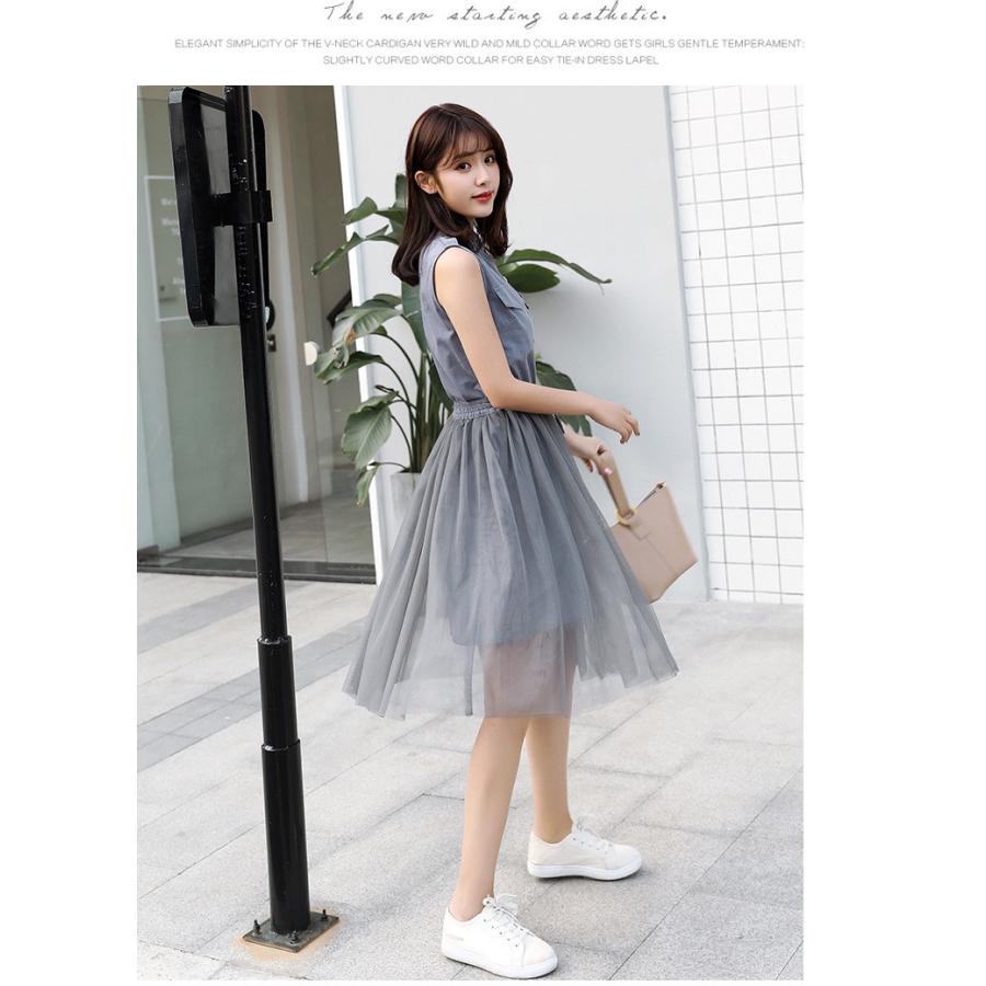 ワンピース レディース 夏 2点セット セットアップ レディース おしゃれ かわいい コーデ きれいめ ノースリーブ 可愛い ファッション 女性 大人 服 Lmnvs0024 Vsmile 通販 Yahoo ショッピング