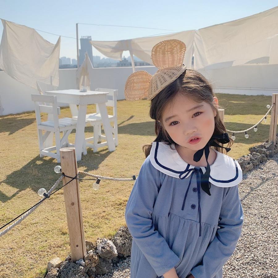 長袖ワンピース 韓国子供服 韓国子ども服 女の子 カジュアル ナチュラル キッズ 無地 超可愛い春 秋90 100 110 1 130 140 Lxx0596 Vsmile 通販 Yahoo ショッピング